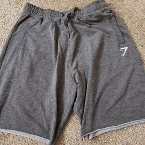 Gray gymshark shorts